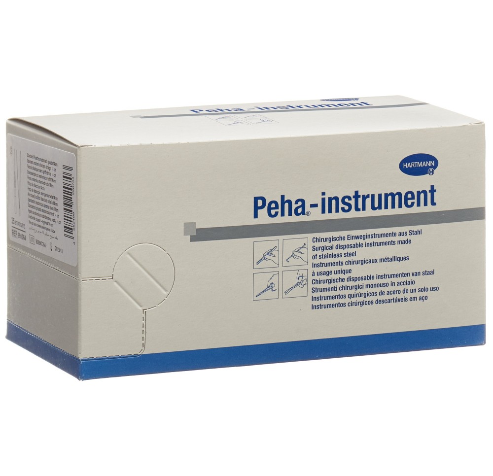 PEHA-INSTRUMENT pincette stand anat droite 25 pce PEHA-INSTRUMENT pincette stand anat droite 25 pce