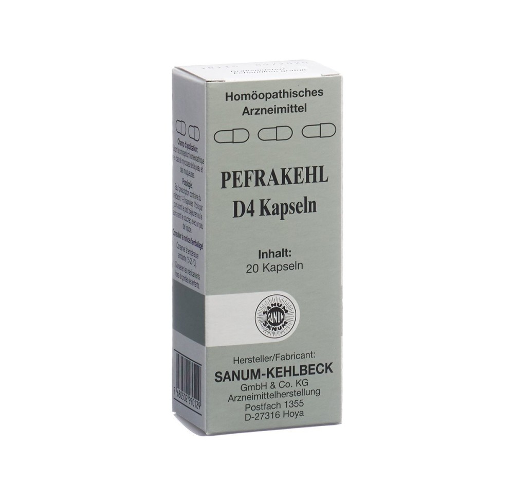PEFRAKEHL caps 4 D ar 11668 20 pce