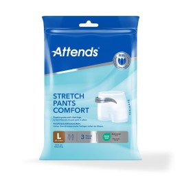 ATTENDS Stretch Pants Comfort L 3 pce
