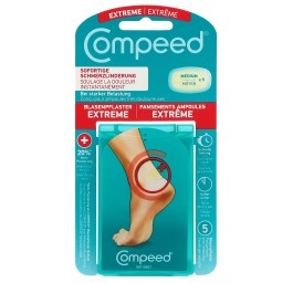 COMPEED pansement ampoules extrême talon 5 pce