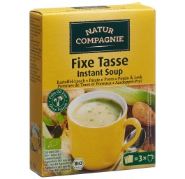 NATUR COMPAGNIE potage inst p terre poir bio 60 g