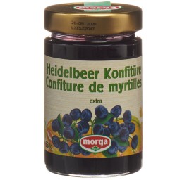 MORGA confiture myrtilles 350 g