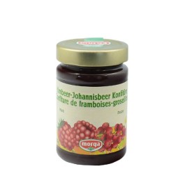 MORGA confiture pulpe framb groseilles 350 g