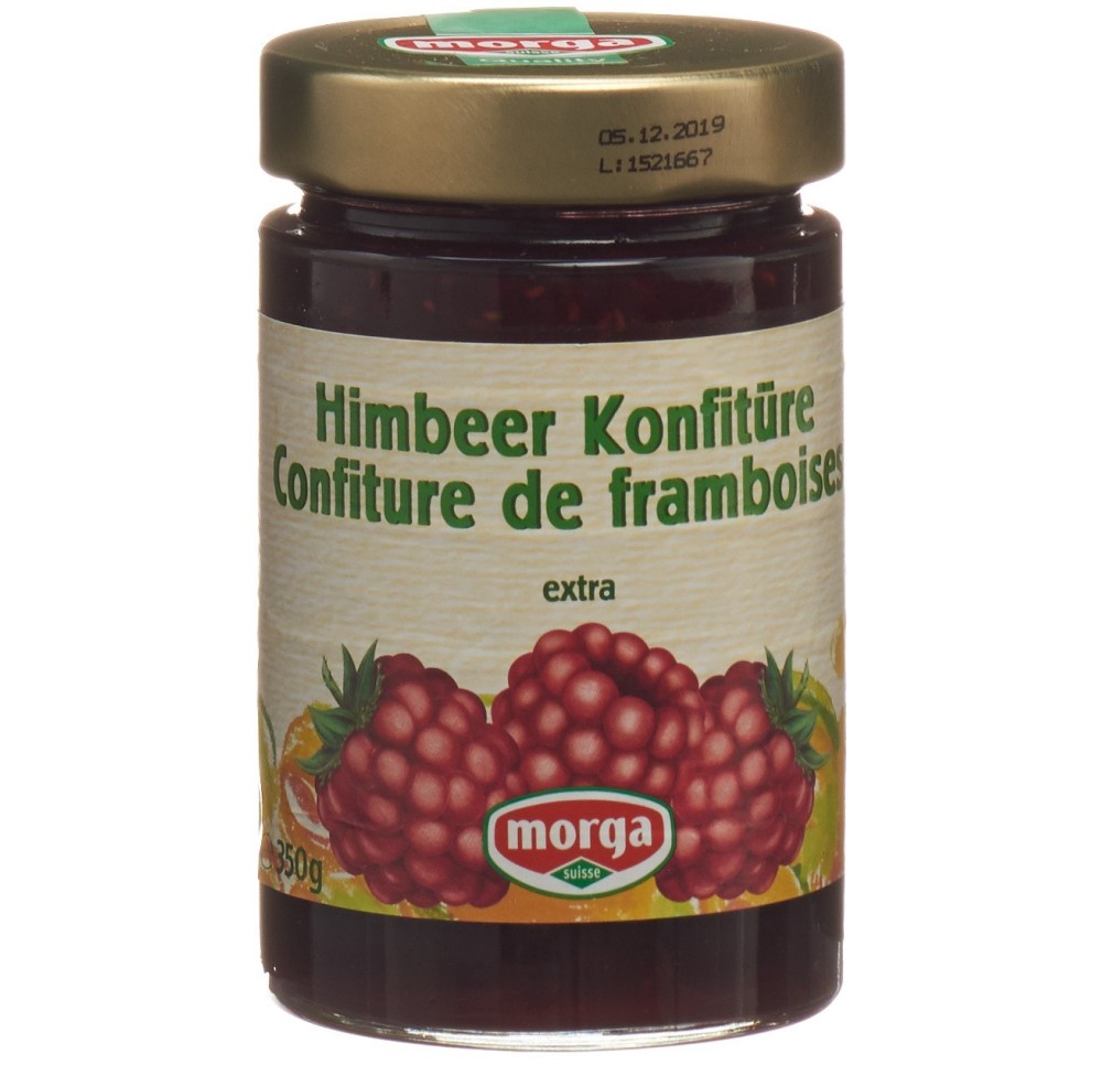 MORGA confiture framboises 350 g MORGA confiture framboises 350 g