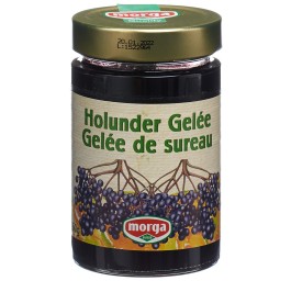 MORGA confiture gelée sureau noir 350 g