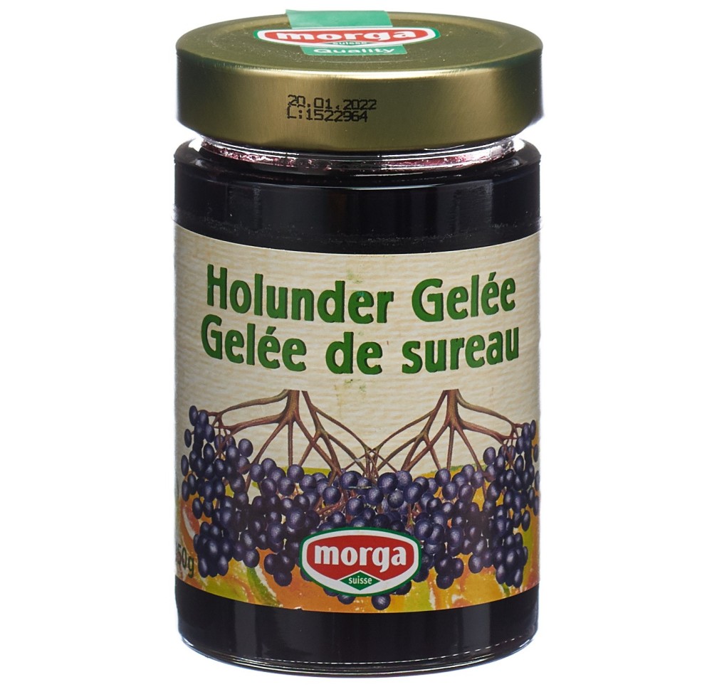 MORGA confiture gelée sureau noir 350 g MORGA confiture gelée sureau noir 350 g