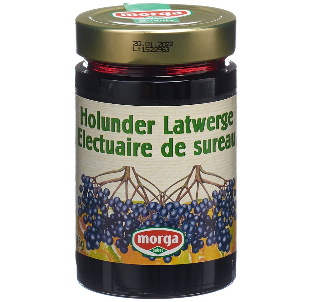 MORGA confiture sureau électuaire 375 g MORGA confiture sureau électuaire 375 g