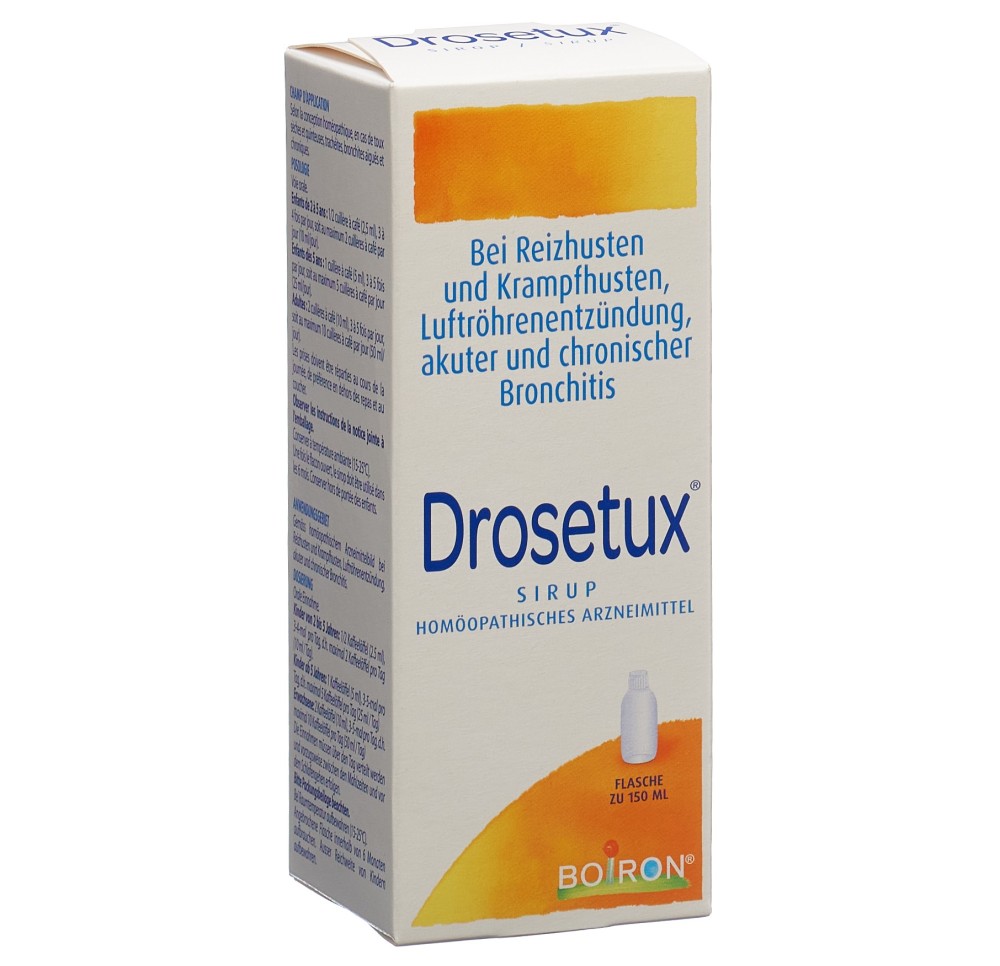 DROSETUX sirop pour la toux fl 150 ml DROSETUX sirop pour la toux fl 150 ml