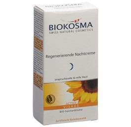 BIOKOSMA ACTIVE Visage Crème de nuit 50 ml