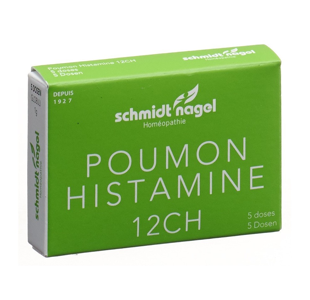 SN poumon histamine glob 12 CH 5 x 1 g