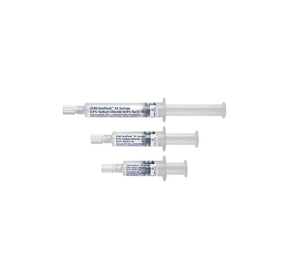 BD POSIFLUSH XS système rinç NaCl 0.9% 240 x 10 ml