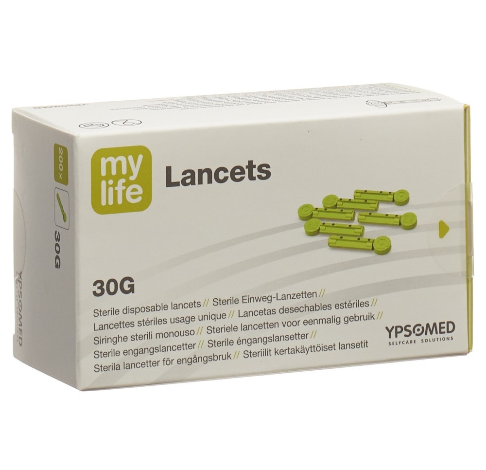 MYLIFE Lancets lancettes 200 pce MYLIFE Lancets lancettes 200 pce