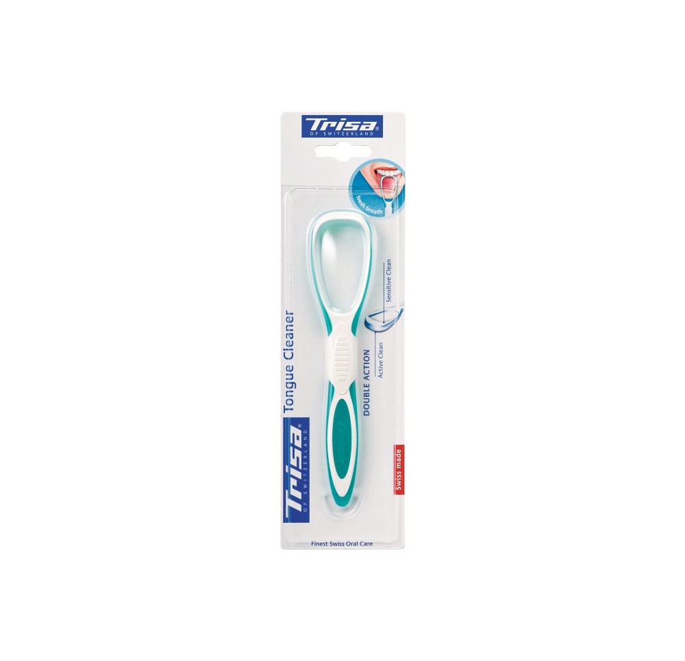 TRISA nettoie-langue double action TRISA nettoie-langue double action