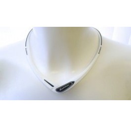 PHITEN sport collier cross 50cm blanc noir