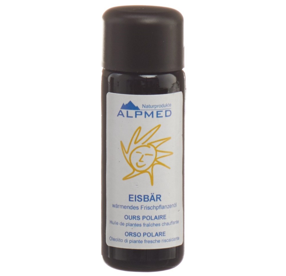 ALPMED huile réchauffant ours polaire 50 ml ALPMED huile réchauffant ours polaire 50 ml