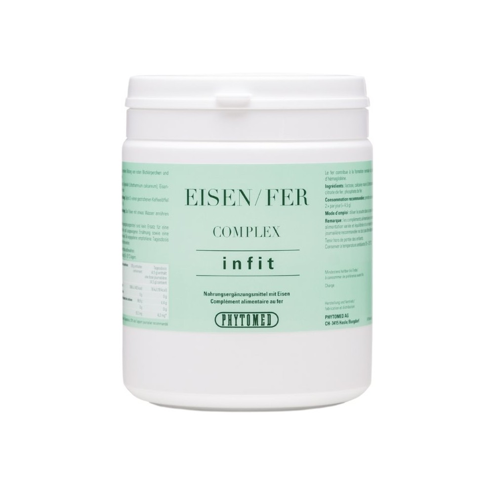 PHYTOMED Infit complexe de fer pdr bte 500 g