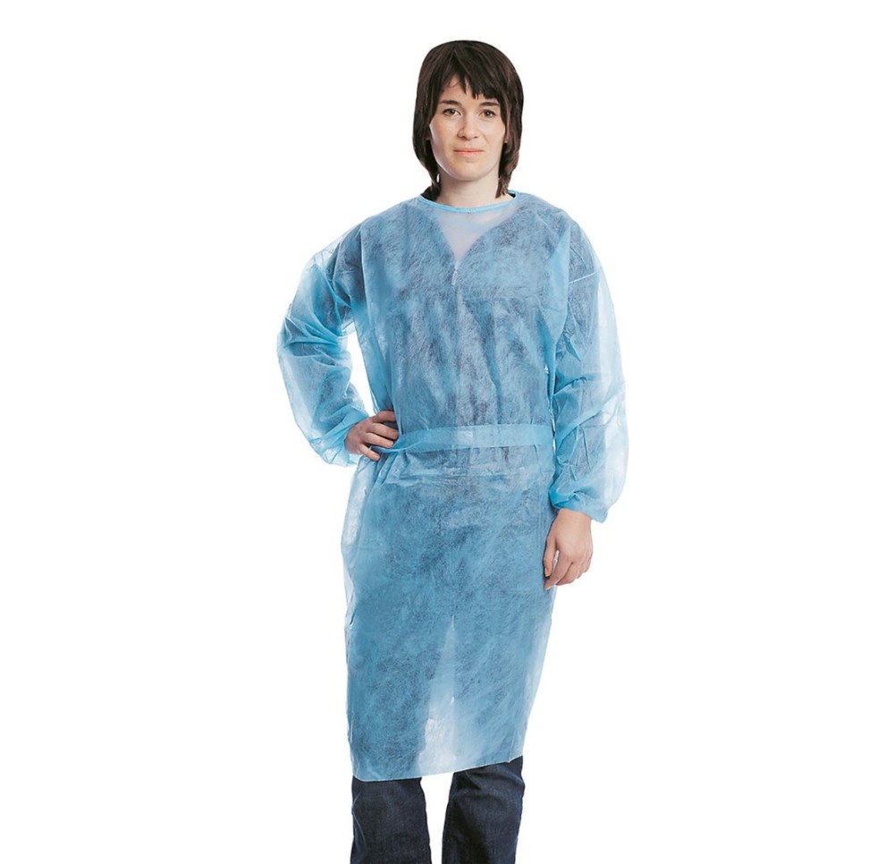 FOLIODRESS blouse isolat S bleu n stér 5 x 10 pce FOLIODRESS blouse isolat S bleu n stér 5 x 10 pce