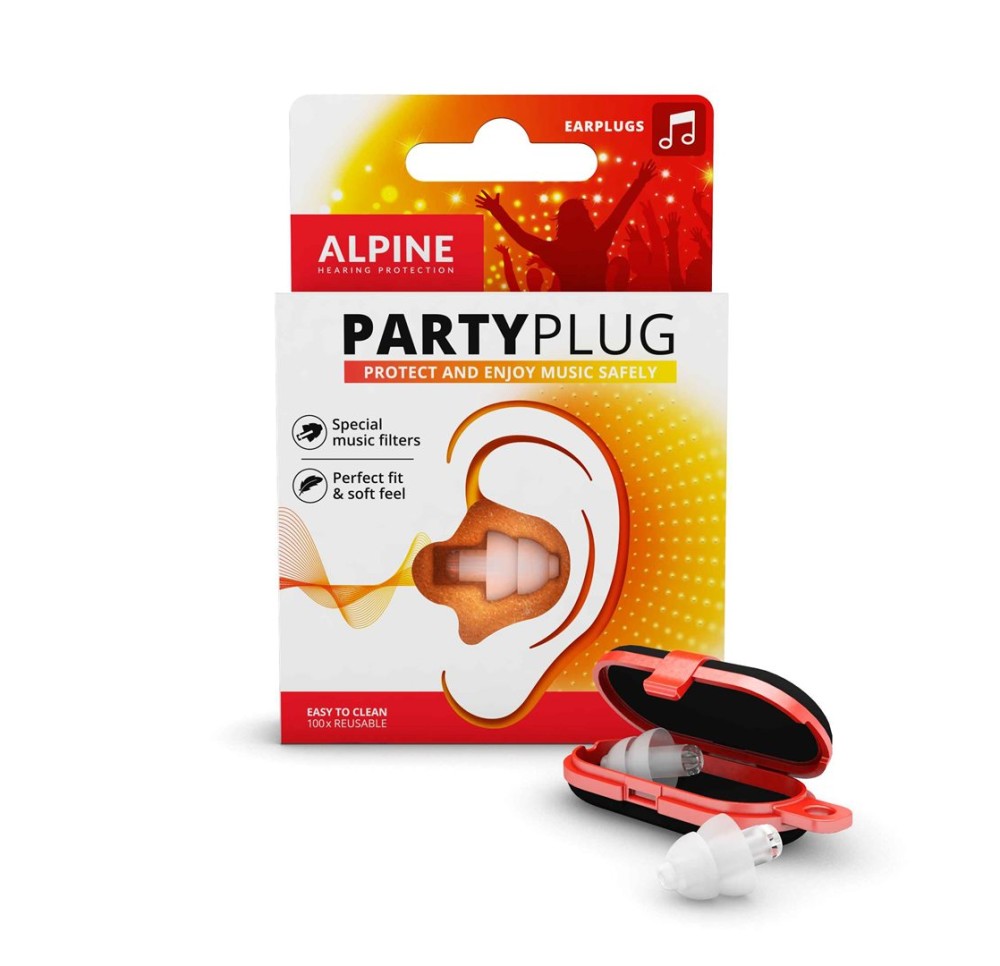 ALPINE PartyPlug bouchons auriculaires 1 paire ALPINE PartyPlug bouchons auriculaires 1 paire