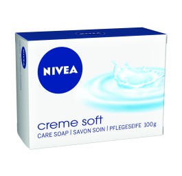 NIVEA savon de soin creme soft duo 2 x 100 g