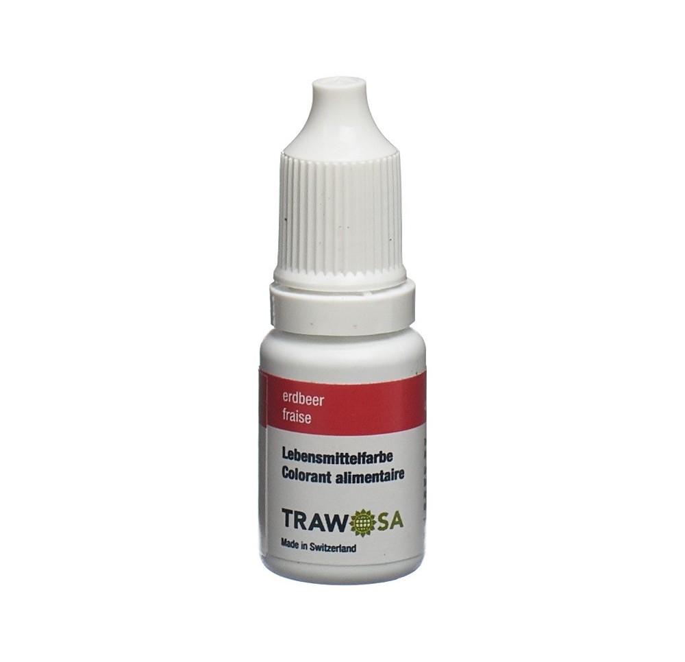 TRAWOSA colorant alimentaire fraise 10 ml TRAWOSA colorant alimentaire fraise 10 ml
