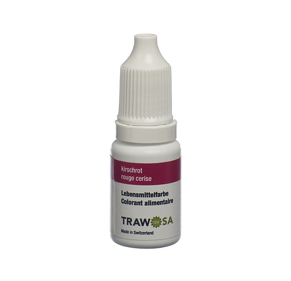 TRAWOSA colorant alimentaire rouge cerise 10 ml TRAWOSA colorant alimentaire rouge cerise 10 ml