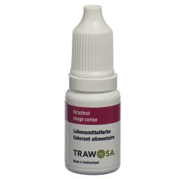 TRAWOSA colorant alimentaire rouge cerise 10 ml