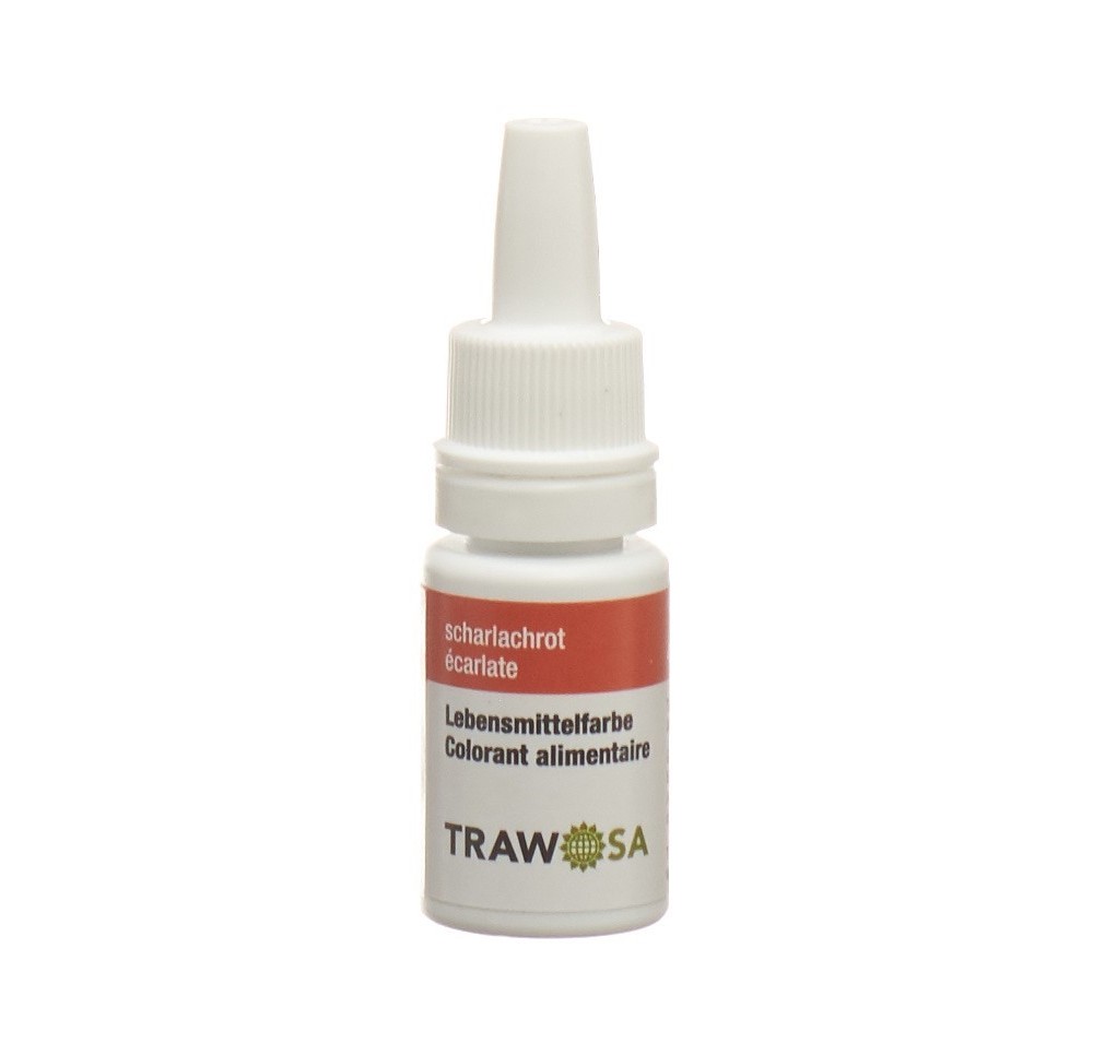 TRAWOSA colorant alimentaire écarlate 10 ml