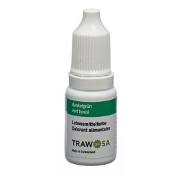 TRAWOSA colorant alimentaire vert foncé 10 ml