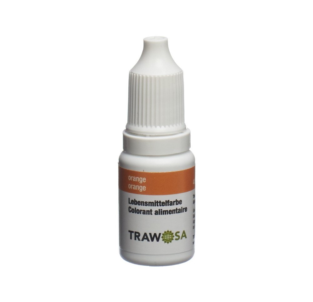 TRAWOSA colorant alimentaire orange 10 ml TRAWOSA colorant alimentaire orange 10 ml
