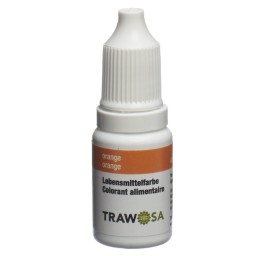 TRAWOSA colorant alimentaire orange 10 ml