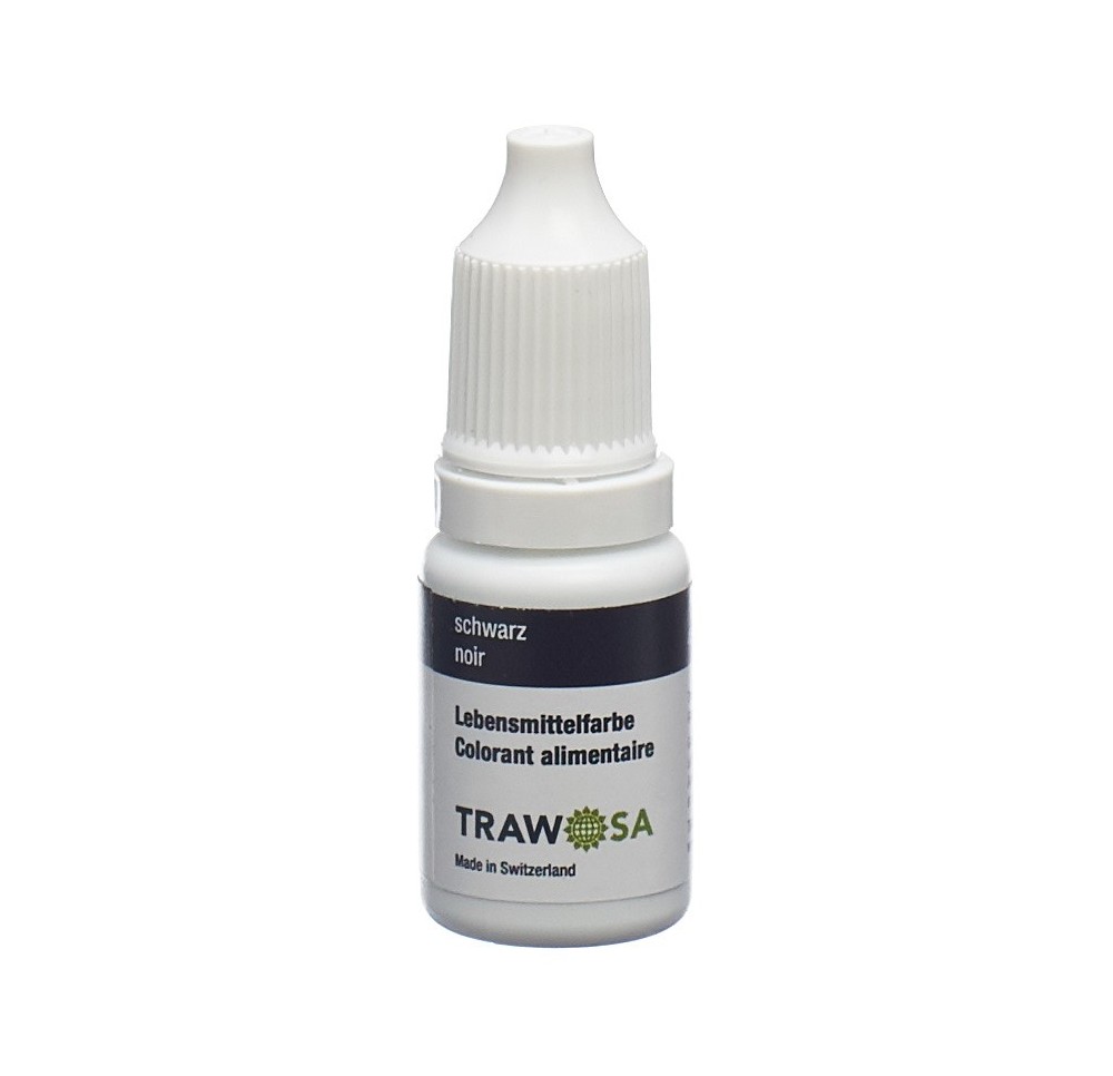 TRAWOSA colorant alimentaire noir 10 ml TRAWOSA colorant alimentaire noir 10 ml