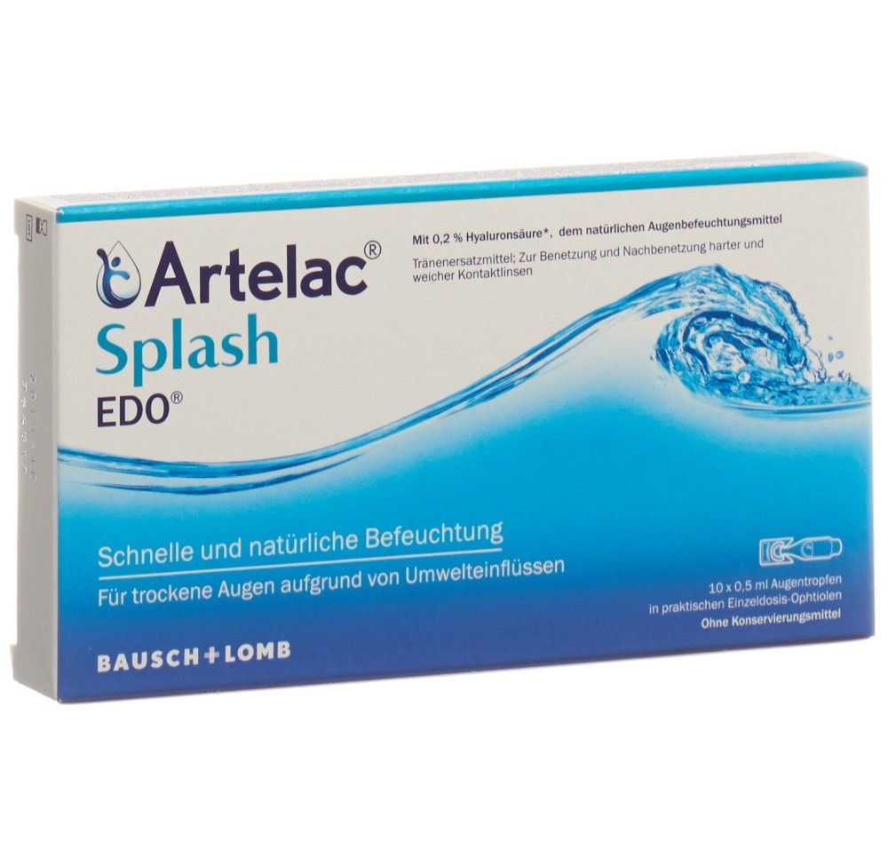 ARTELAC Splash EDO gtt opht 10 monodos 0.5 ml