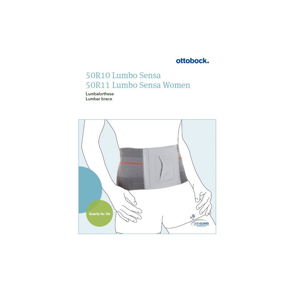LUMBO SENSA bandage dorsal L women