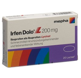 IRFEN DOLO L Lactab 200 mg 20 pce