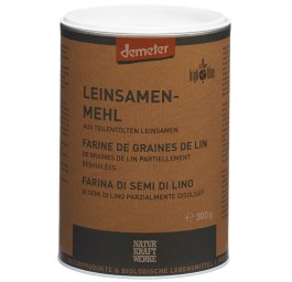 NATURKRAFTWERKE Farine graines lin Demeter 300 g