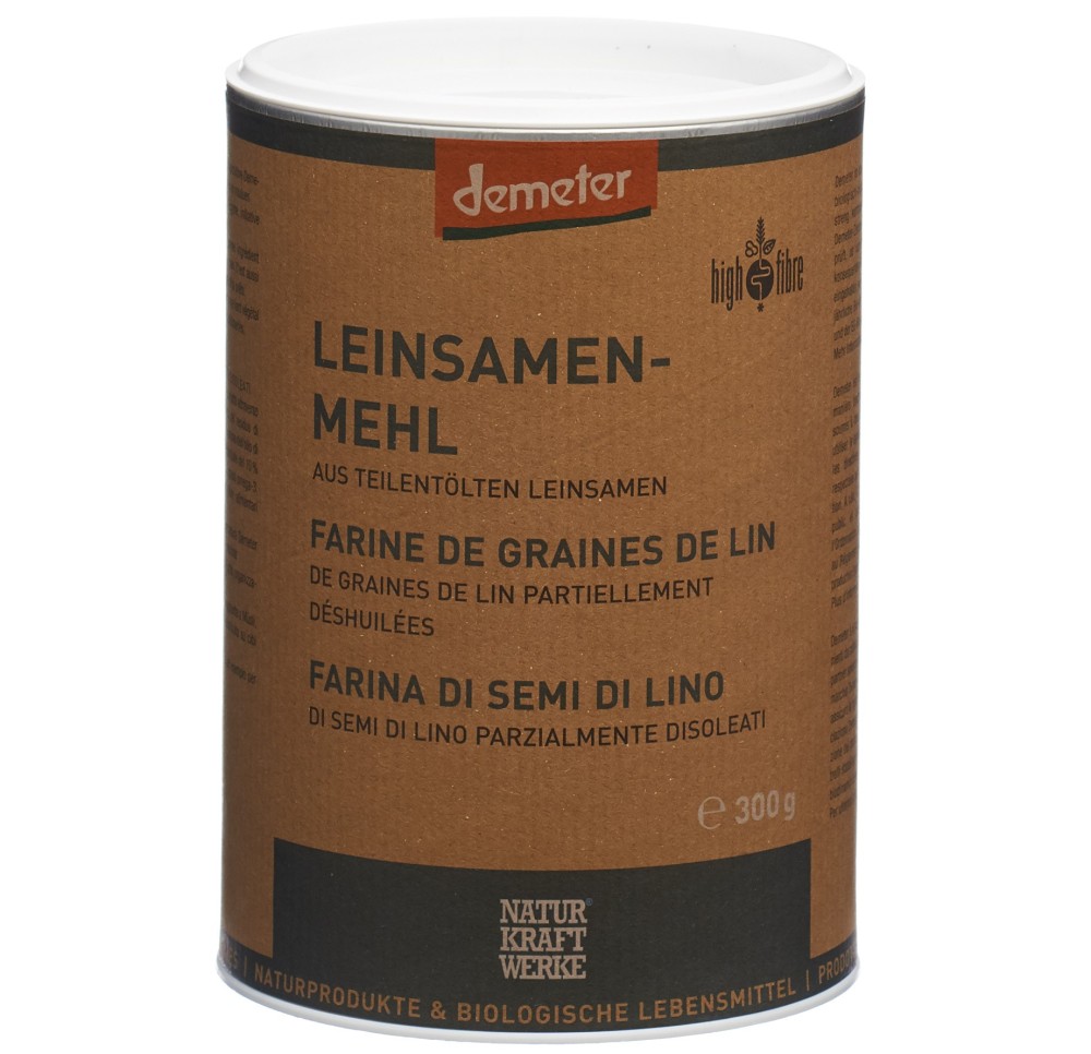 NATURKRAFTWERKE Farine graines lin Demeter 300 g NATURKRAFTWERKE Farine graines lin Demeter 300 g