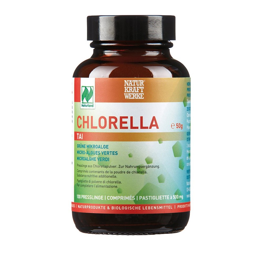 NATURKRAFTWERKE Chlorella Tai compr bio 100 pce