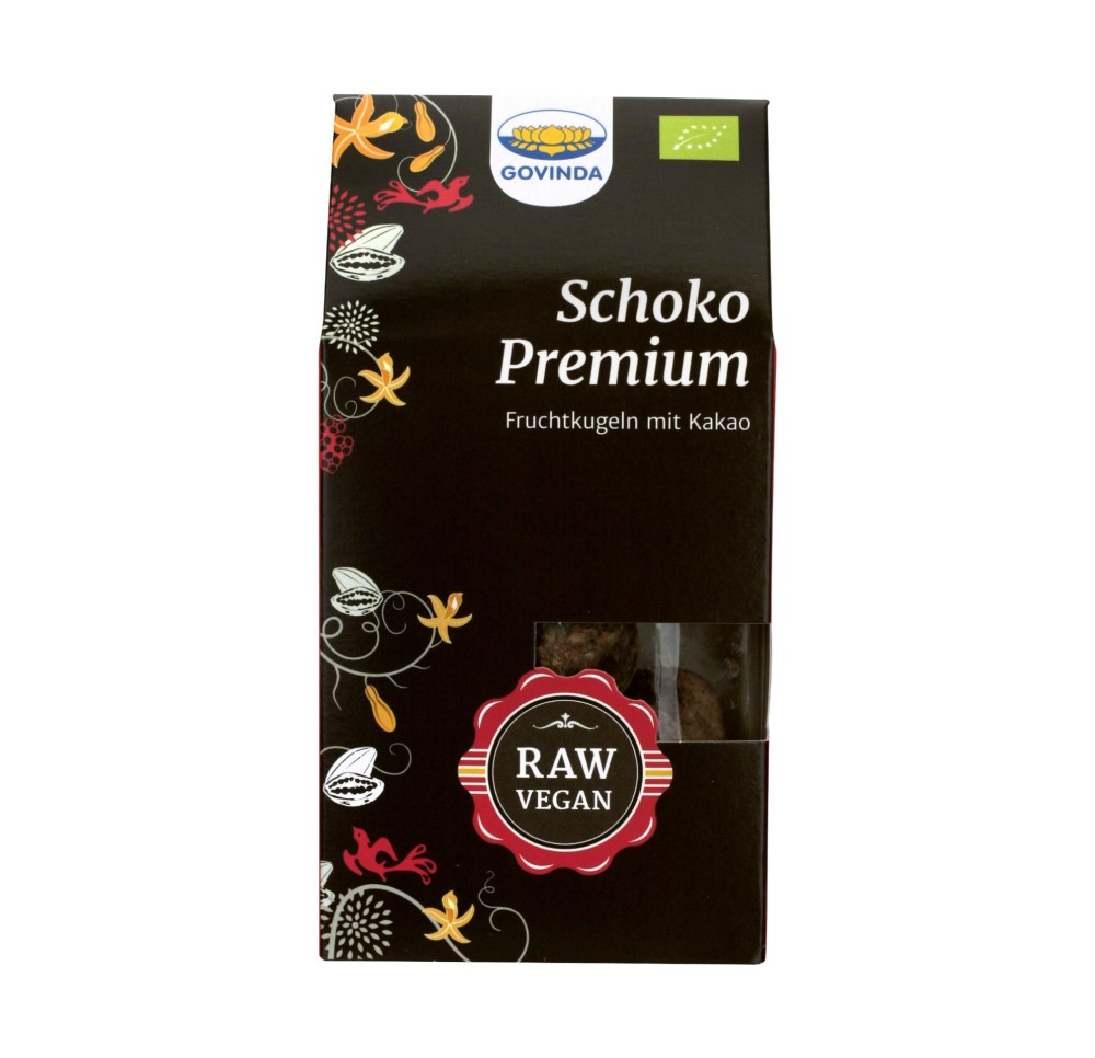 GOVINDA boules de choco premium bio 120 g GOVINDA boules de choco premium bio 120 g