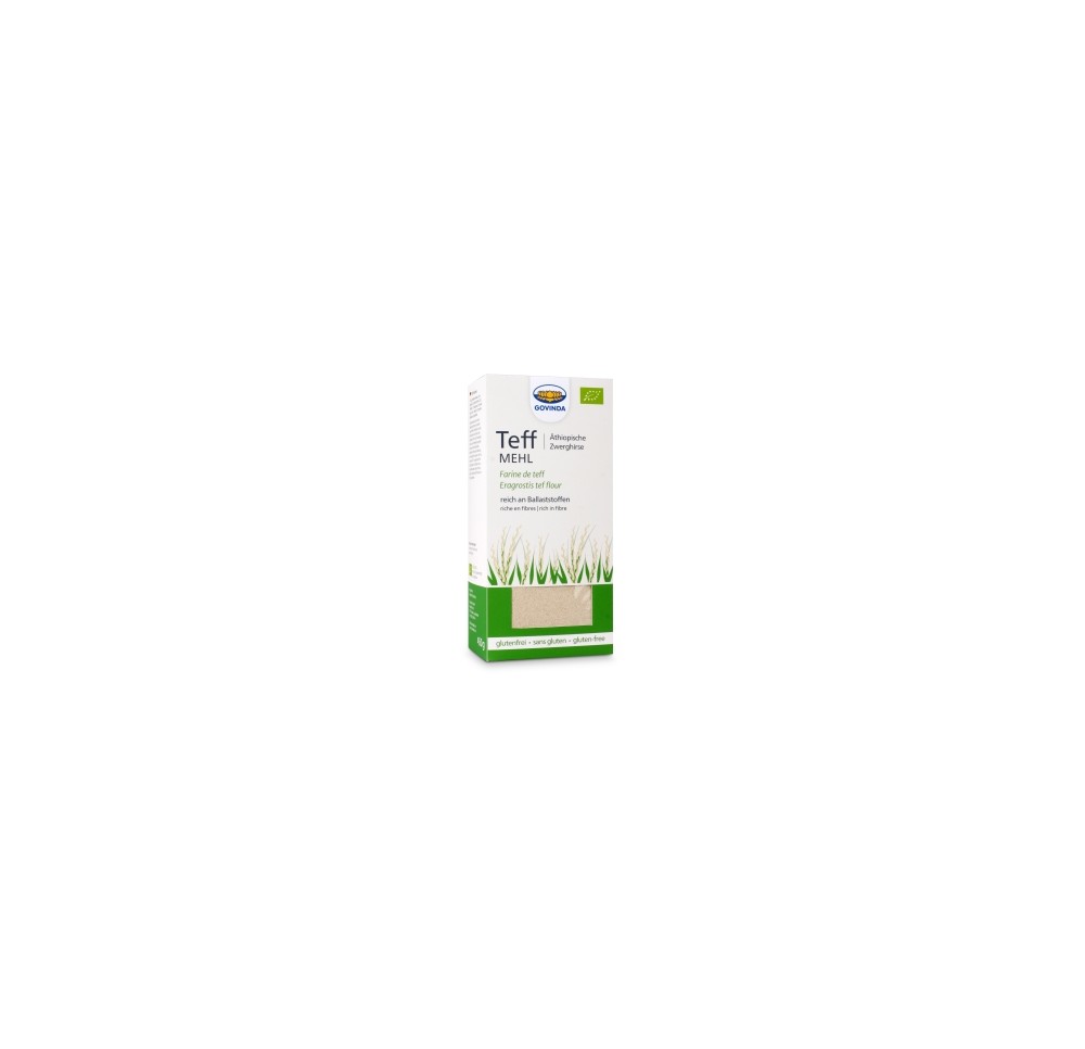 GOVINDA farine de teff bio 450 g GOVINDA farine de teff bio 450 g
