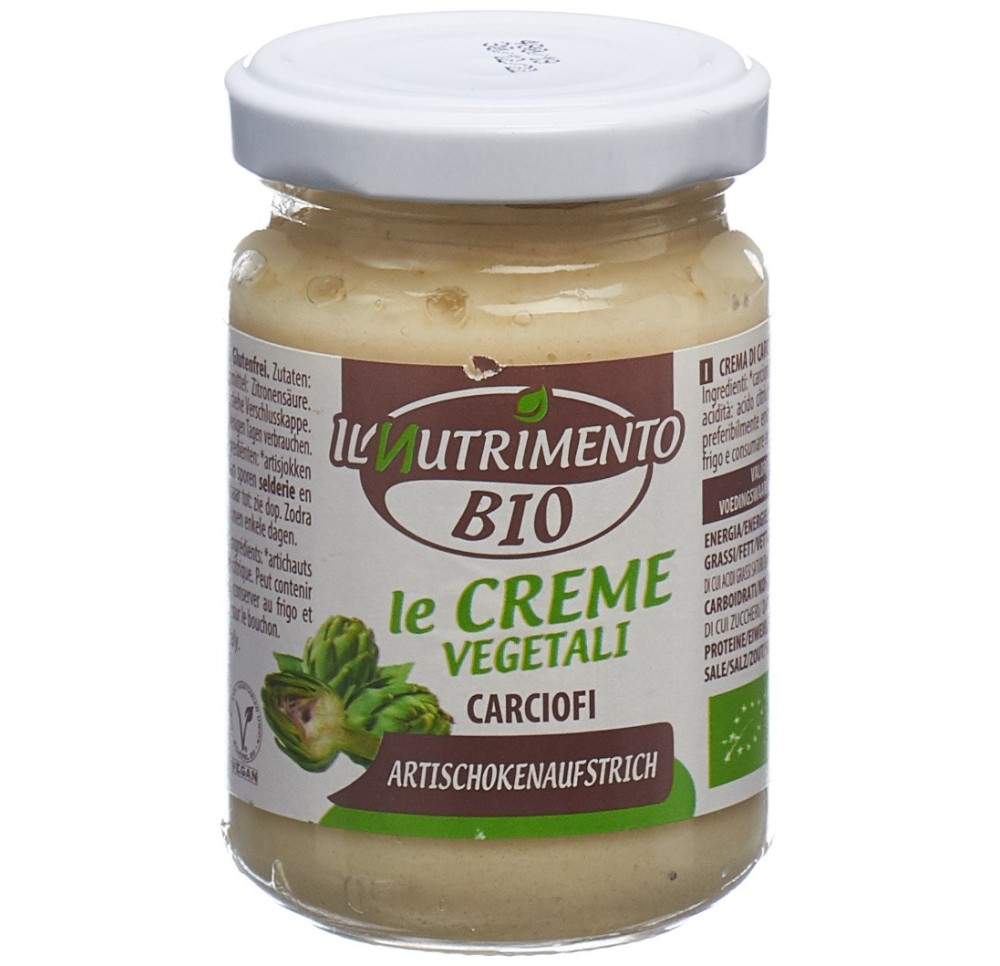 IL NUTRIMENTO purée d'artichaut bio verre 130 g IL NUTRIMENTO purée d'artichaut bio verre 130 g