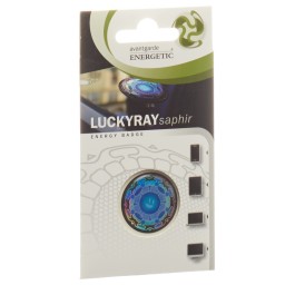 AVANTGARDE ENERGETIC energy badge lucky ray saphir