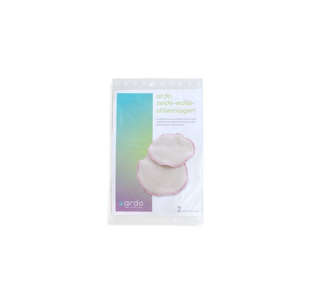 ARDO Compresses allaitement soie/laine 1 paire ARDO Compresses allaitement soie/laine 1 paire