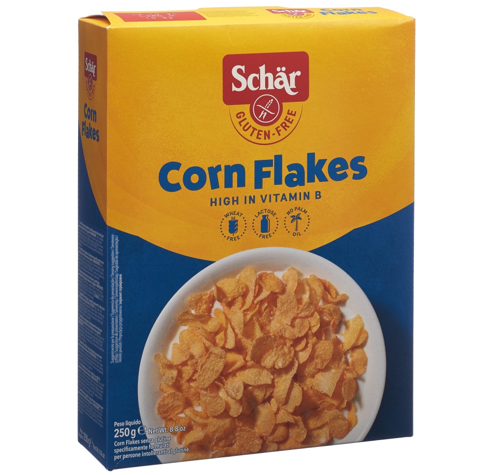 SCHÄR cornflakes sans gluten 250 g SCHÄR cornflakes sans gluten 250 g