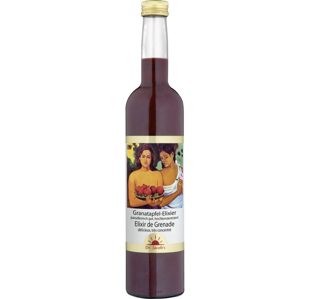DR. JACOB'S élixir de grenade fl 500 ml DR. JACOB'S élixir de grenade fl 500 ml