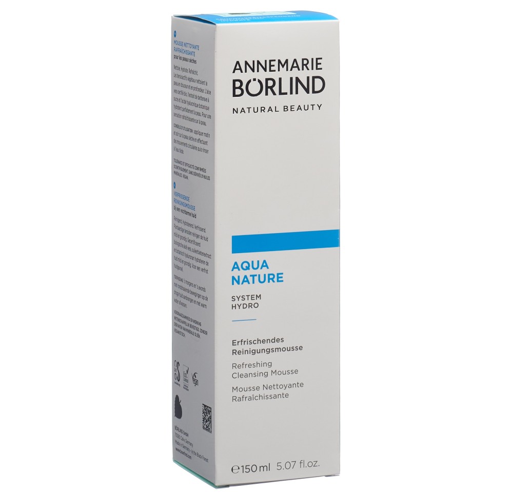 BÖRLIND AQUANATURE Reinigungsmousse Erfrisc 150 ml BÖRLIND AQUANATURE Reinigungsmousse Erfrisc 150 ml