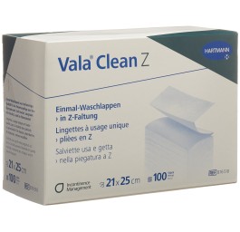 VALACLEAN Z lingette us unique 20x25cm 100 pce