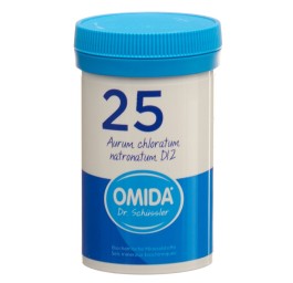 OMIDA SCHÜSSLER no25 Aur chlo nat cpr 12 D 100 g