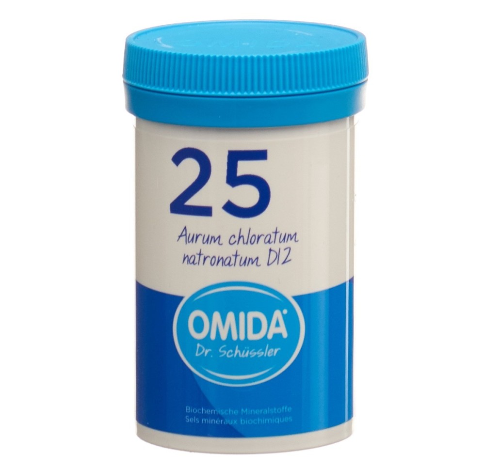 OMIDA SCHÜSSLER no25 Aur chlo nat cpr 12 D 100 g