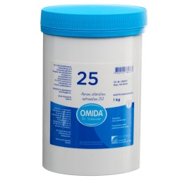 OMIDA SCHÜSSLER no25 Aur chlo nat cpr 12 D 1000 g