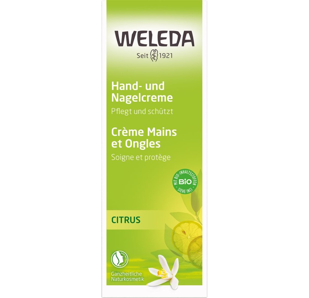 WELEDA crème mains et ongles citrus tb 50 ml